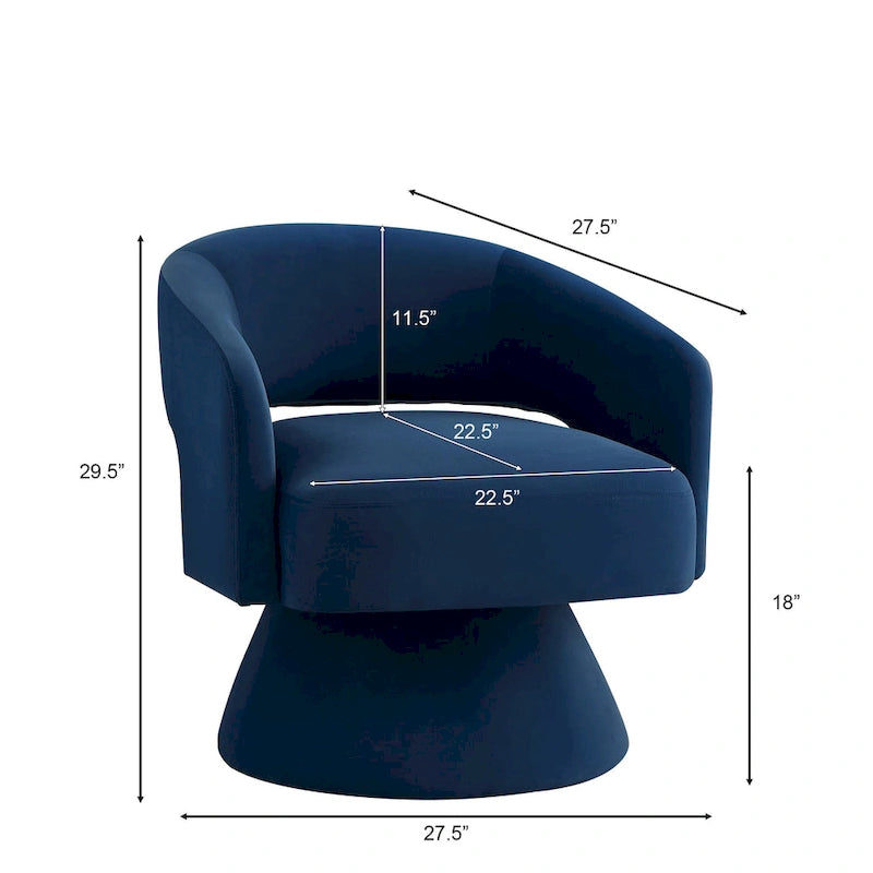 Fauteuil baquet pivotant moderne