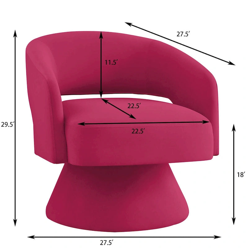 Fauteuil baquet pivotant moderne