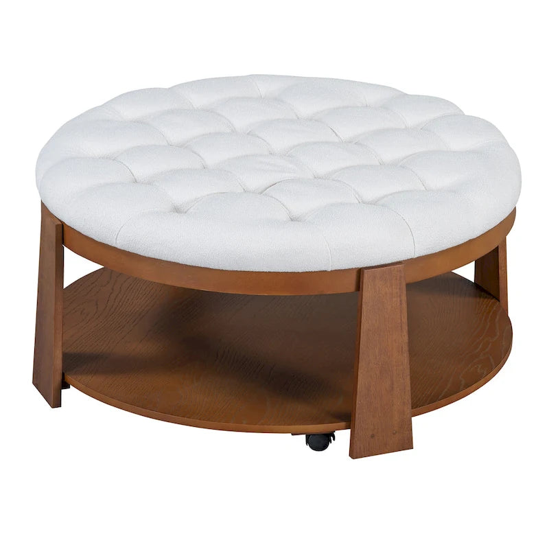 Grande table basse ronde