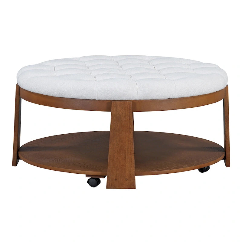 Grande table basse ronde