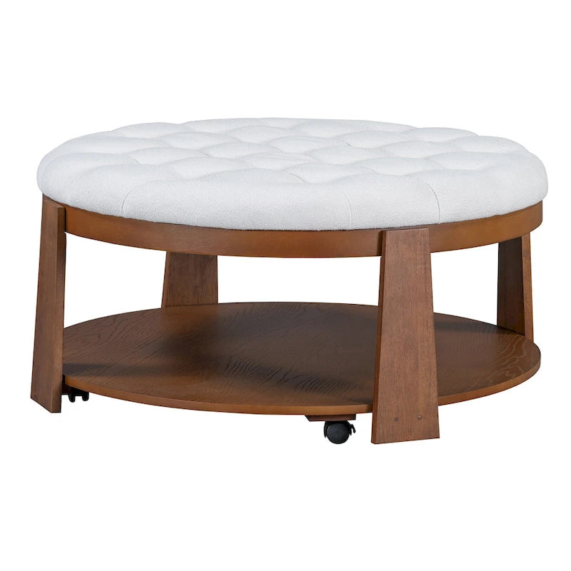 Grande table basse ronde