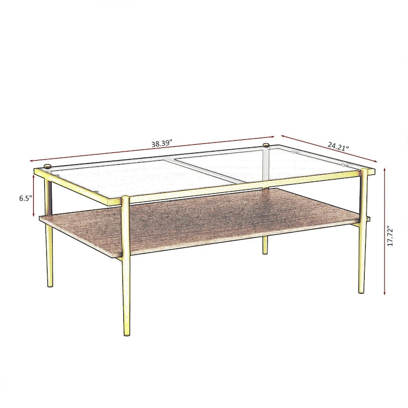 Ensemble de trois tables basses et d'appoint