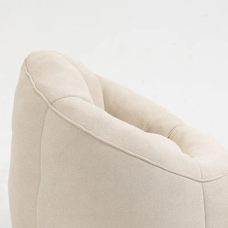 Chaise longue beige