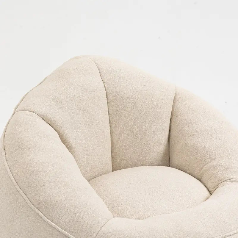 Chaise longue beige