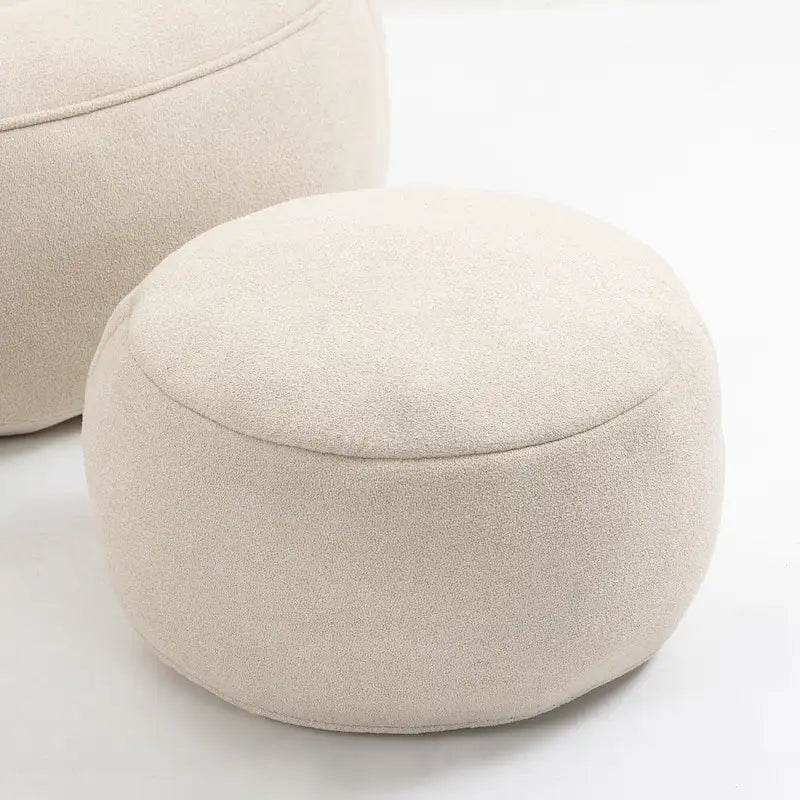 Chaise longue beige