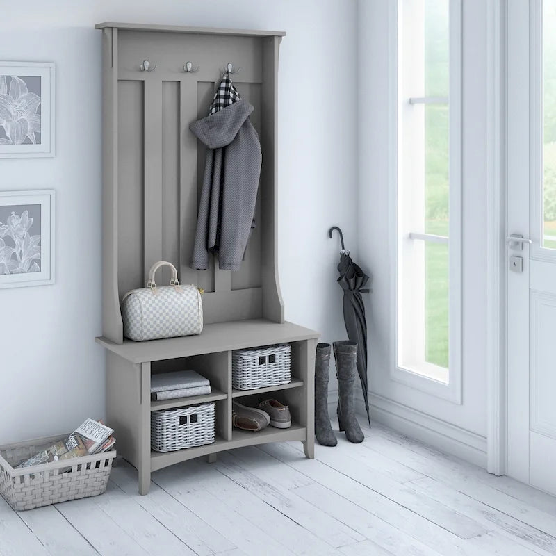 Meuble à chaussures avec banc de rangement