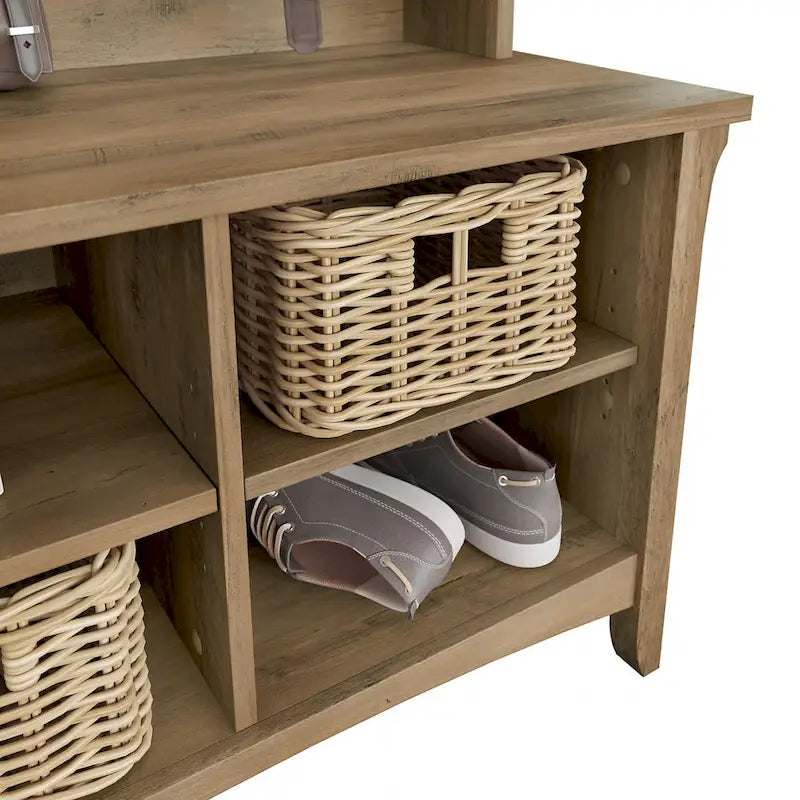 Meuble à chaussures avec banc de rangement
