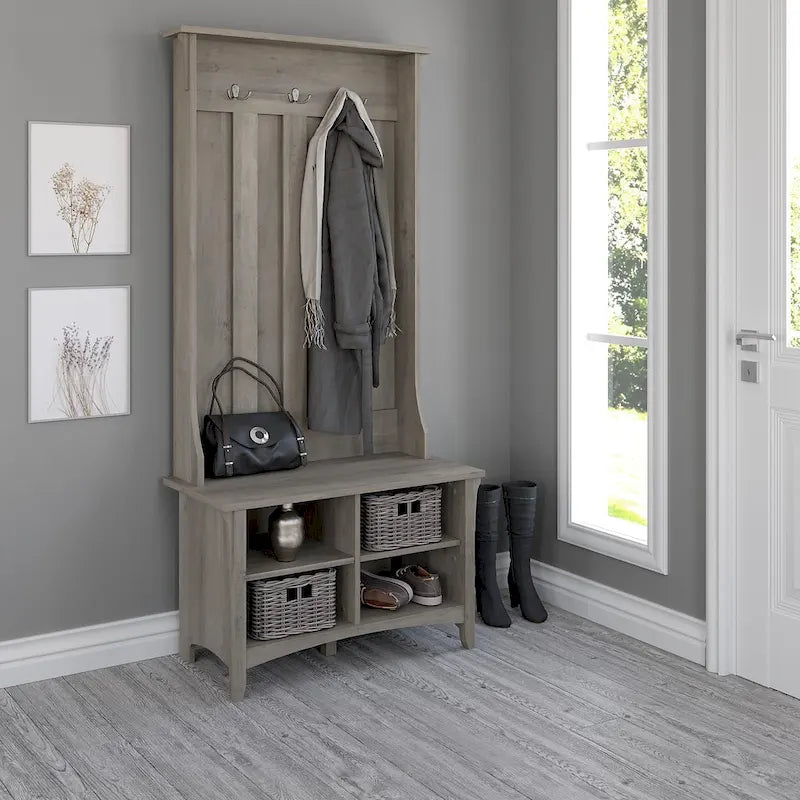 Meuble à chaussures avec banc de rangement