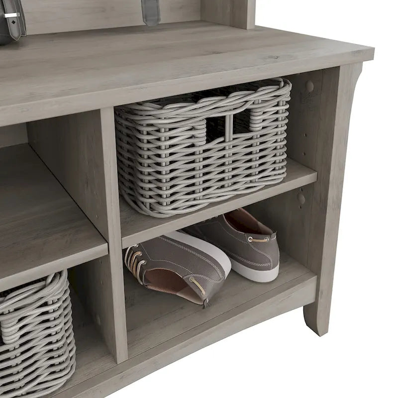 Meuble à chaussures avec banc de rangement