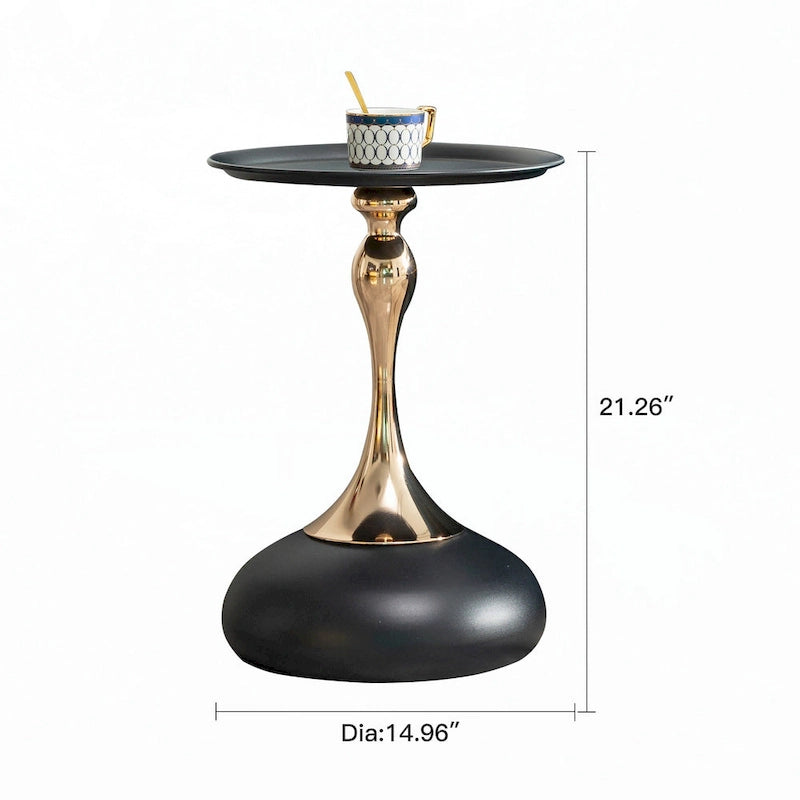 Petite table d'appoint ronde