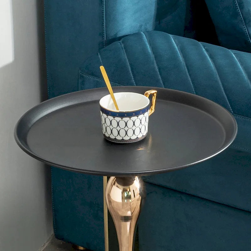 Petite table d'appoint ronde