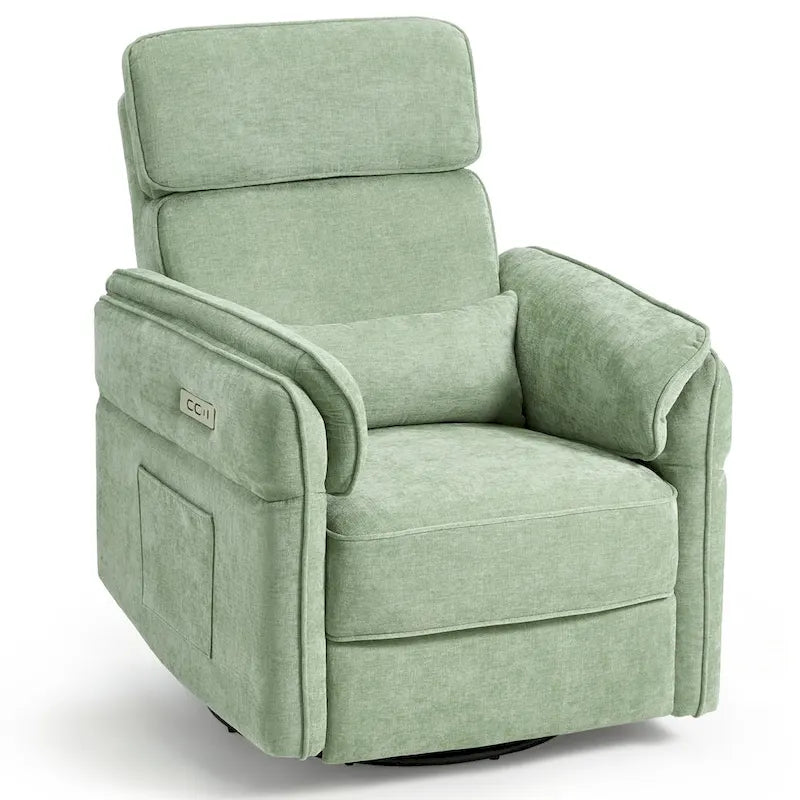 Fauteuil berçant/inclinable électrique pivotant