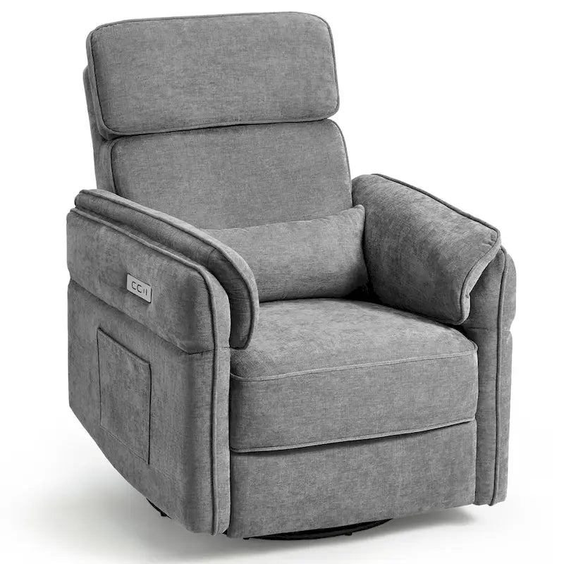 Fauteuil berçant/inclinable électrique pivotant