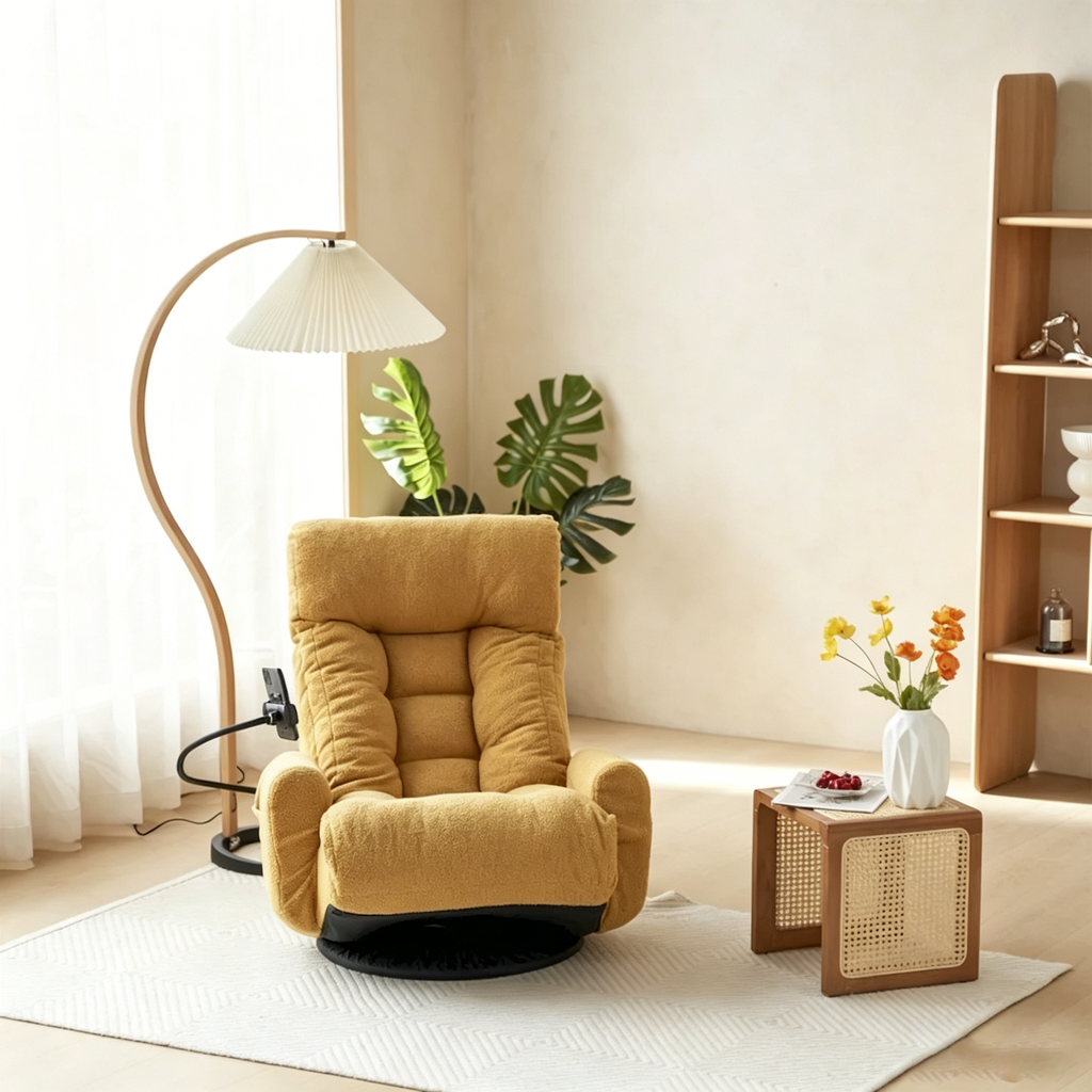 Fauteuil de salon pivotant