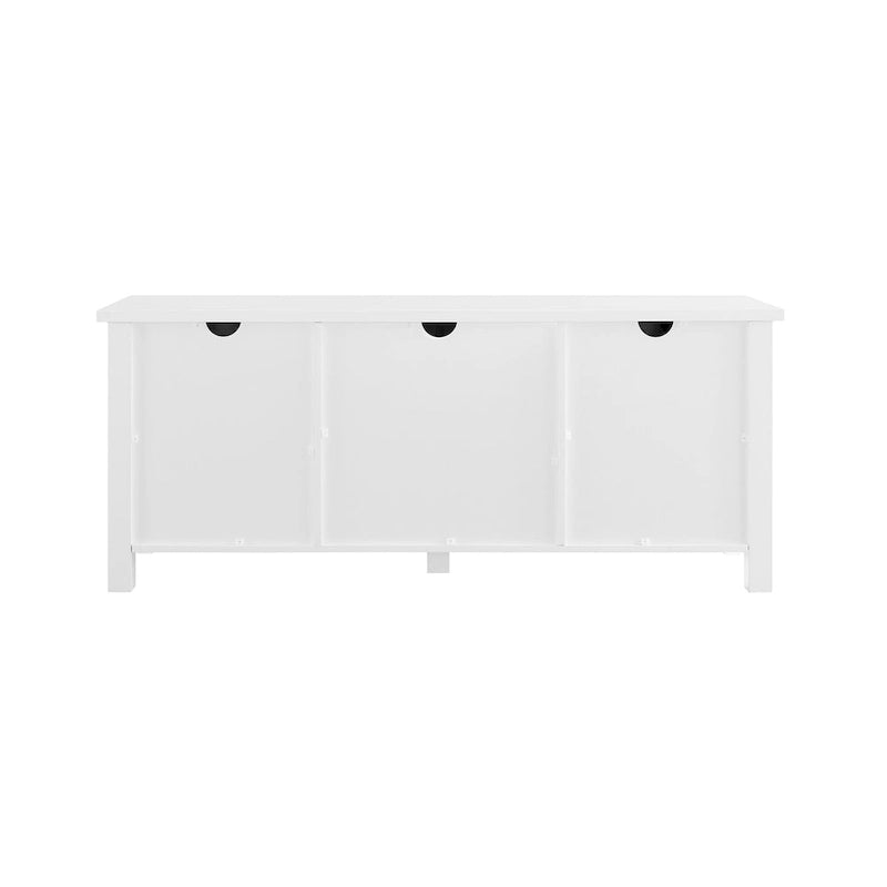 Meuble TV avec portes escamotables