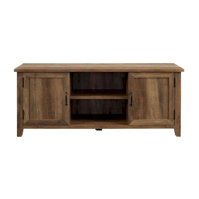Meuble TV avec portes escamotables