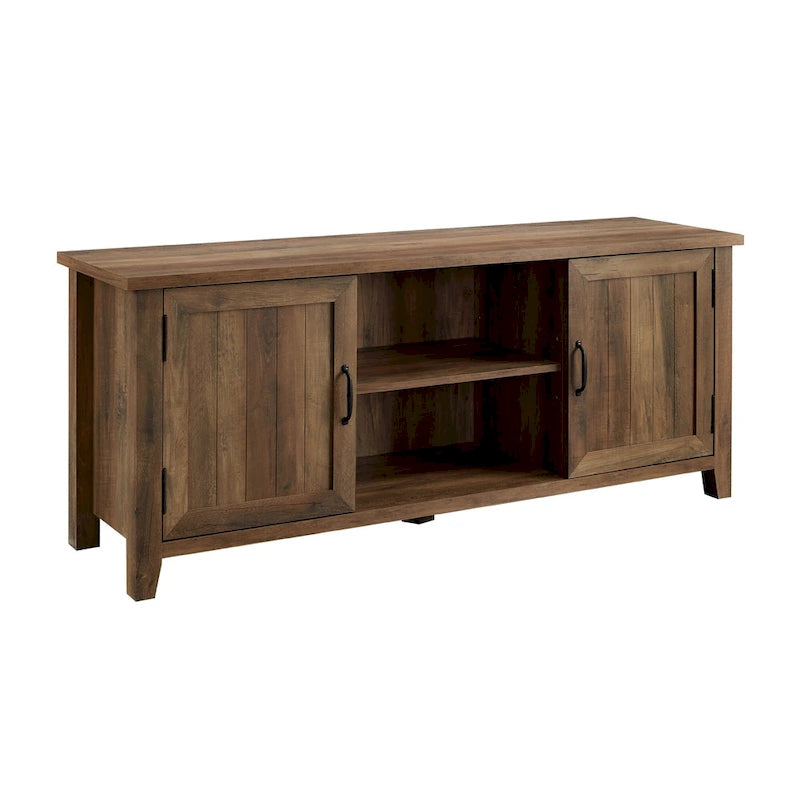 Meuble TV avec portes escamotables