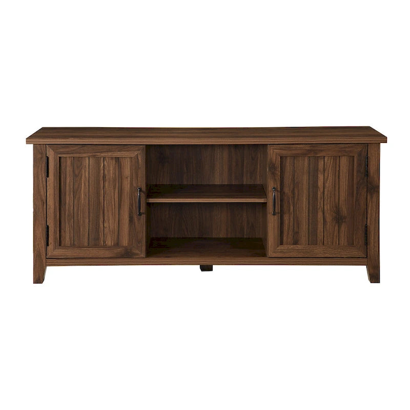 Meuble TV avec portes escamotables