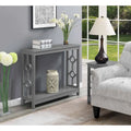 Console de table avec étagère Ring par Convenience Concepts