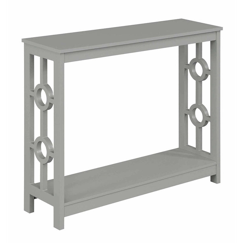Console de table avec étagère Ring par Convenience Concepts