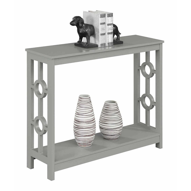 Console de table avec étagère Ring par Convenience Concepts