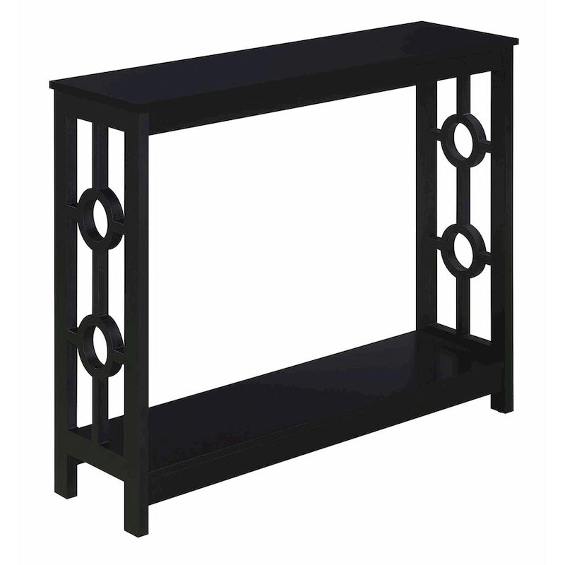 Console de table avec étagère Ring par Convenience Concepts
