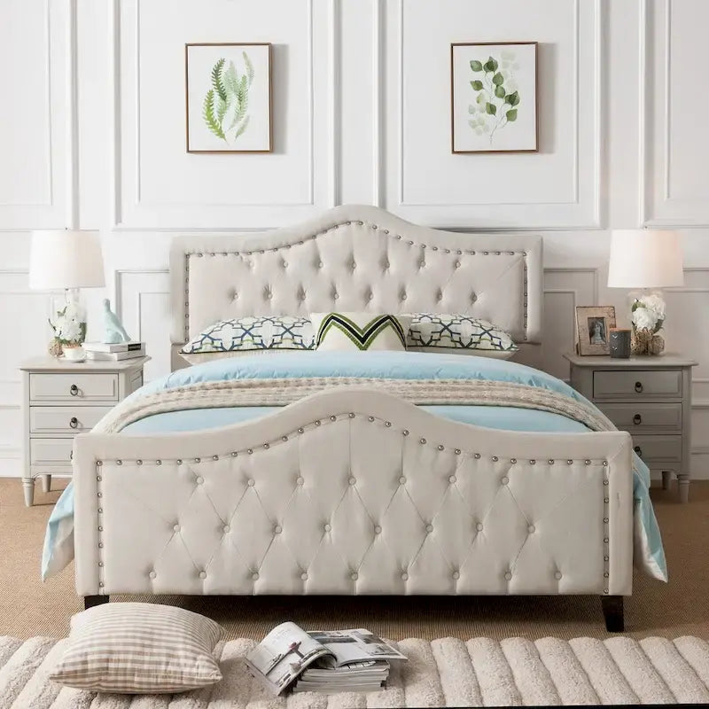 Matelas capitonné