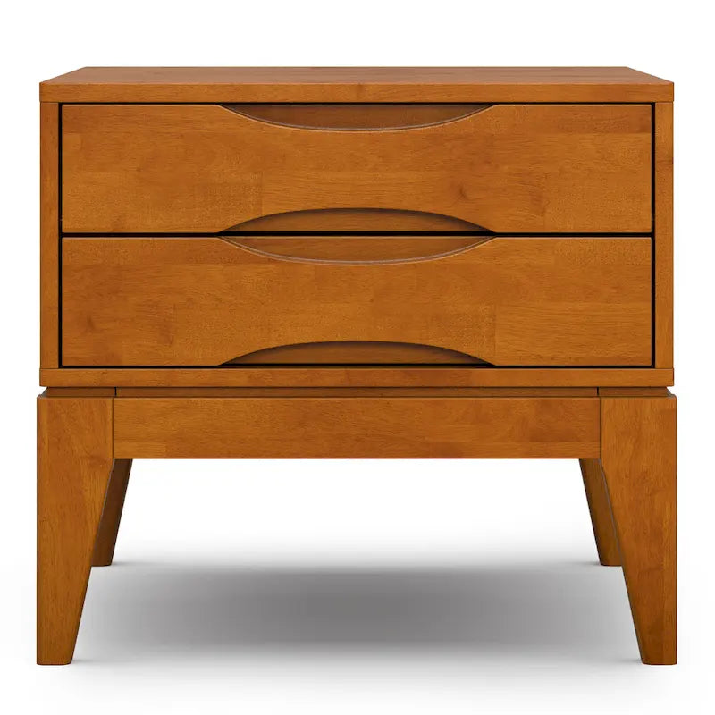 Table d'appoint carrée en bois massif