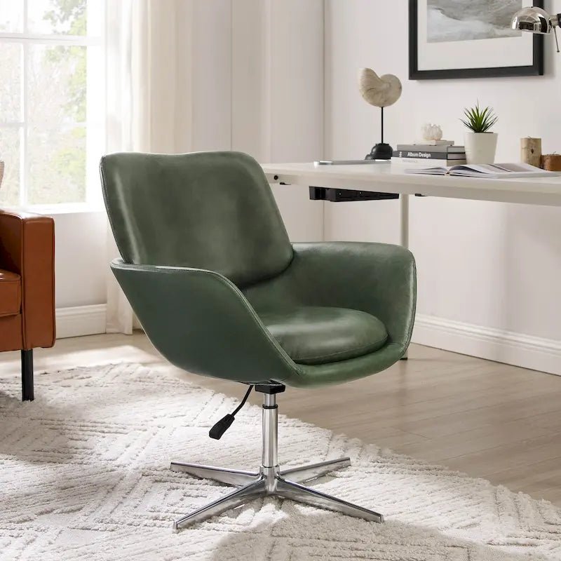 Fauteuil de bureau pivotant et réglable