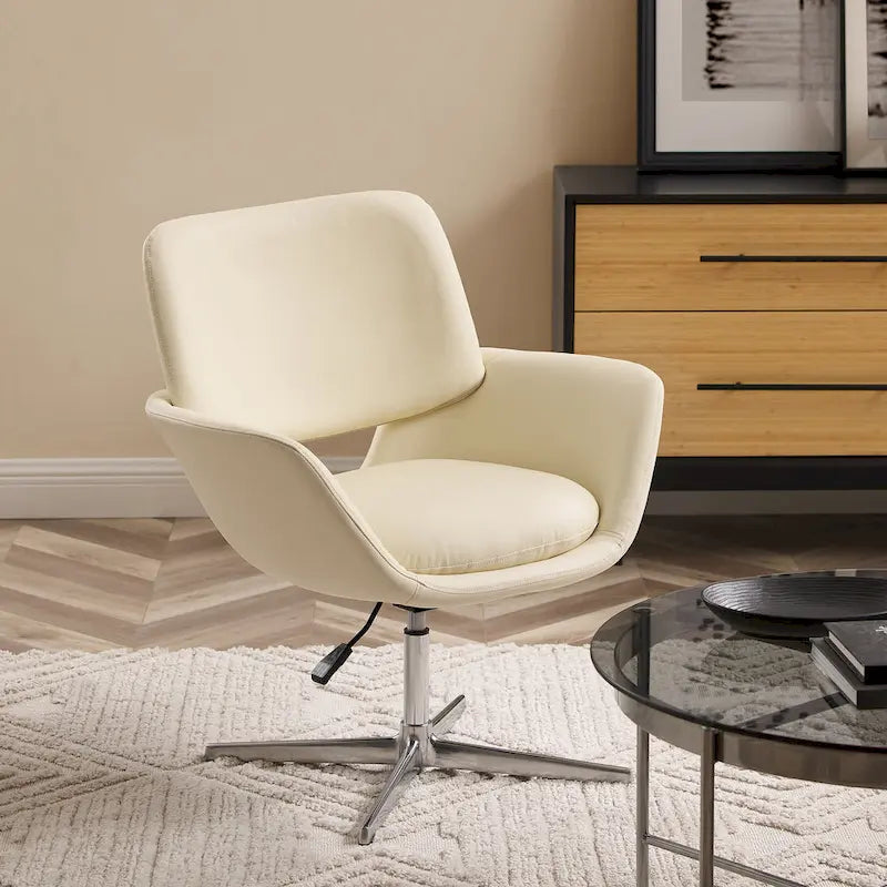 Fauteuil de bureau pivotant et réglable
