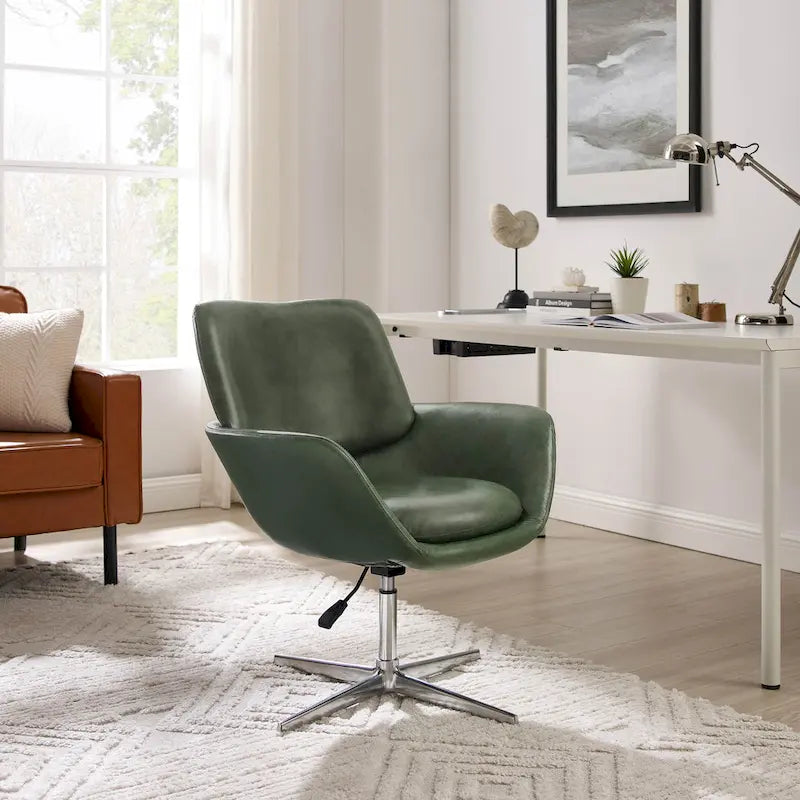 Fauteuil de bureau pivotant et réglable