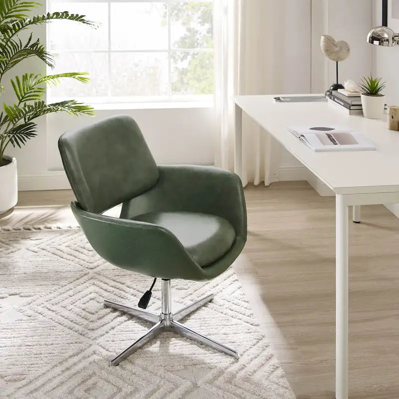 Fauteuil de bureau pivotant et réglable