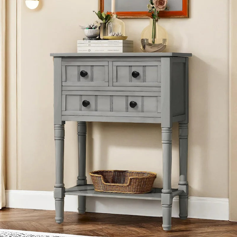 Console d'entrée de style campagnard