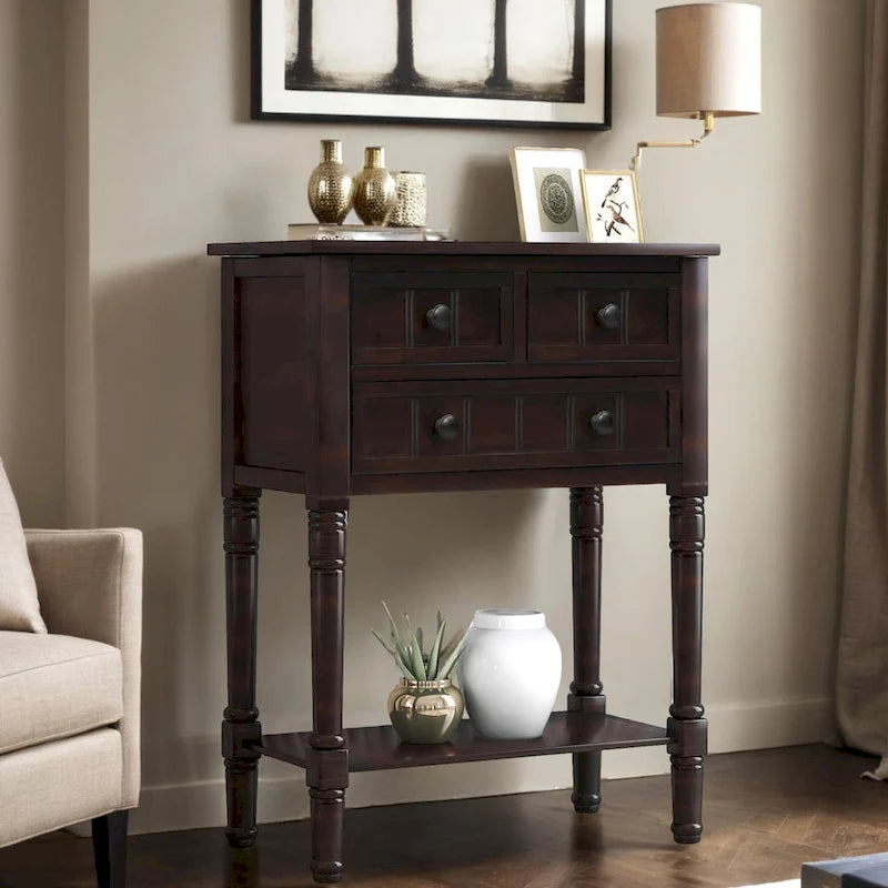 Console d'entrée de style campagnard