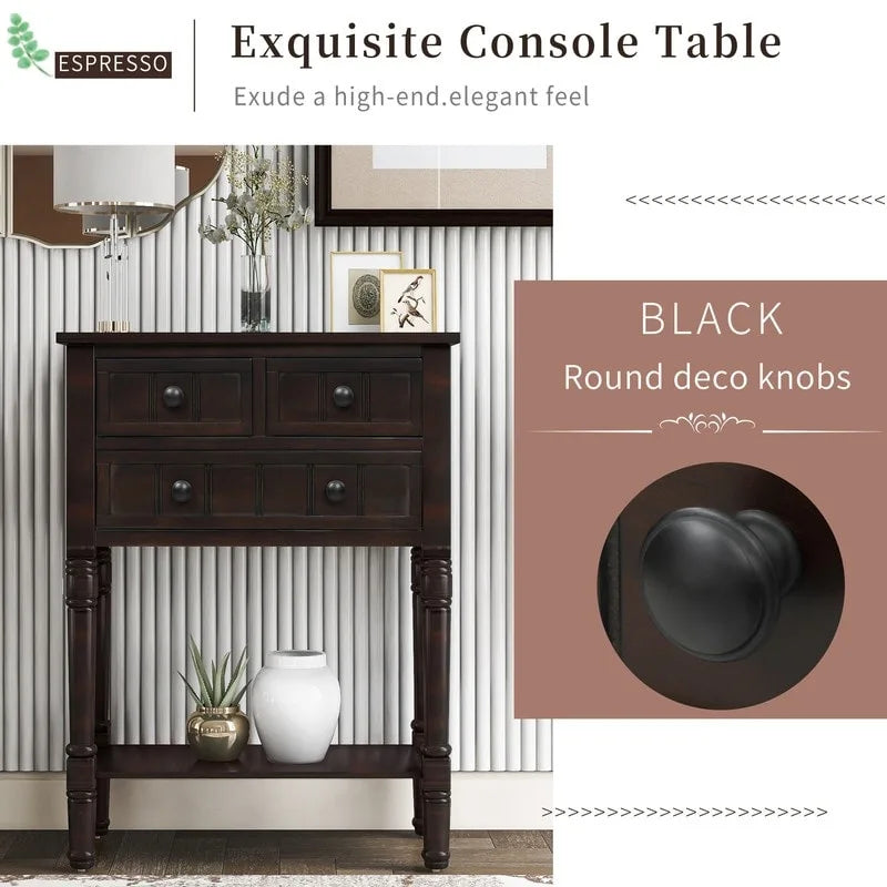 Console d'entrée de style campagnard