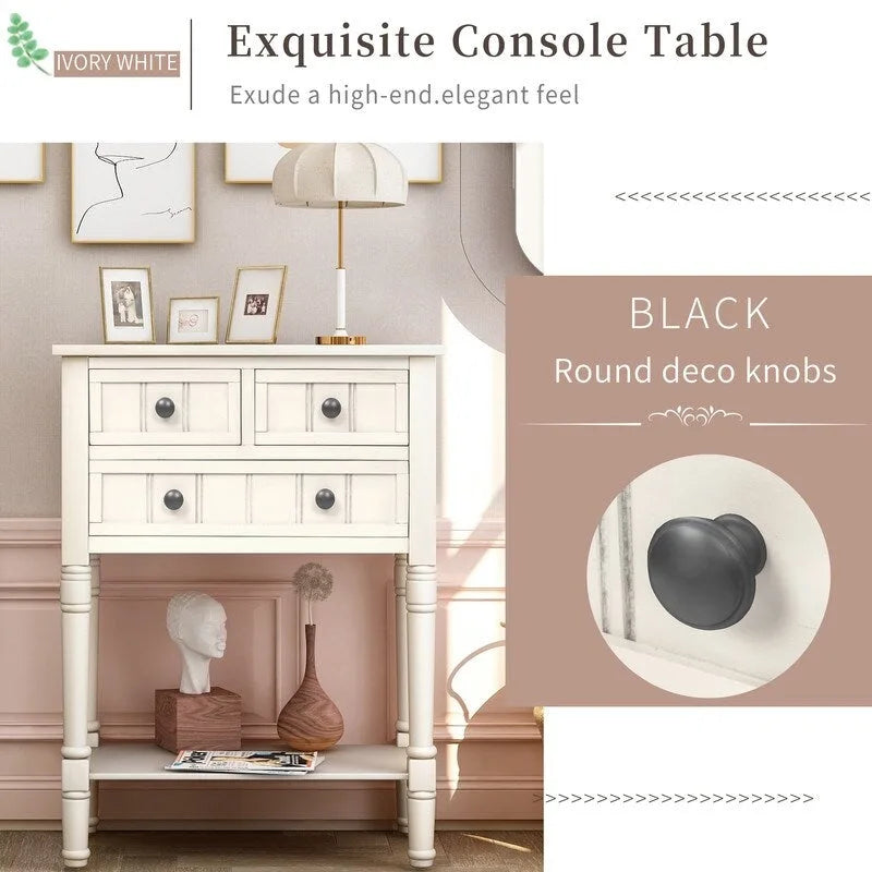 Console d'entrée de style campagnard