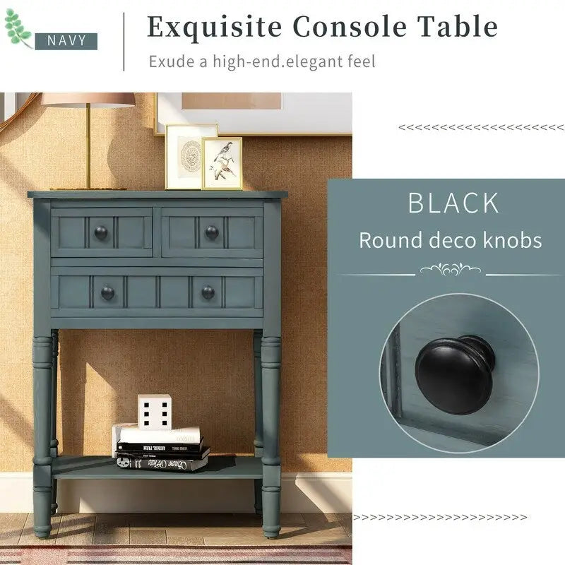 Console d'entrée de style campagnard