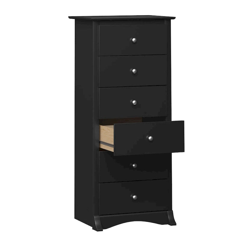 Meuble de rangement à six tiroirs pour chambre à coucher