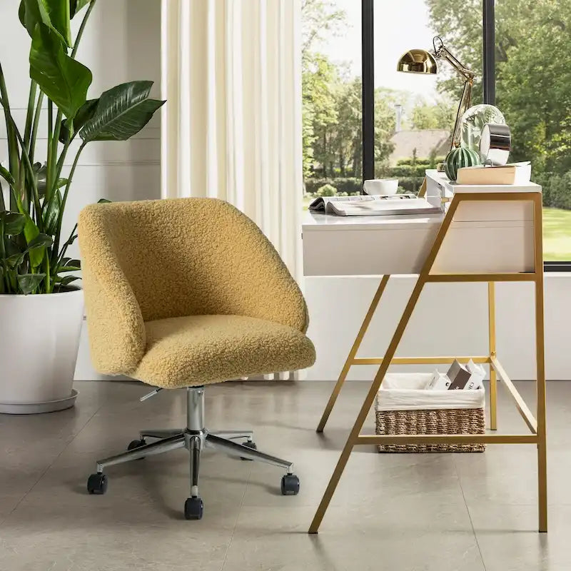 Chaise de bureau pivotante à hauteur réglable