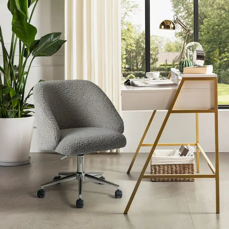 Chaise de bureau pivotante à hauteur réglable