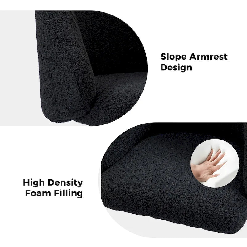 Chaise de bureau pivotante à hauteur réglable
