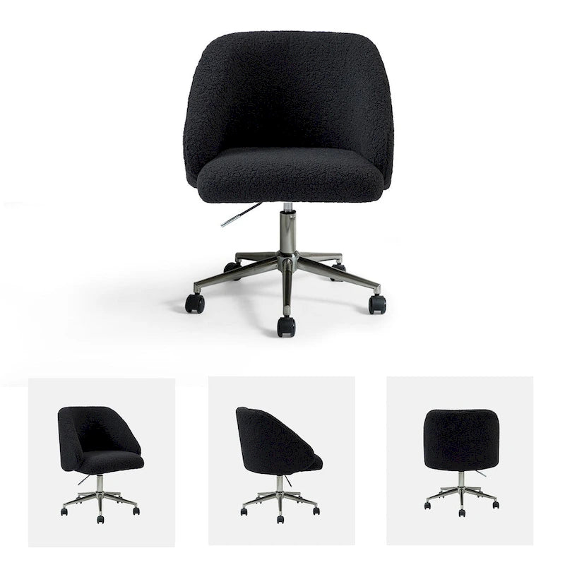 Chaise de bureau pivotante à hauteur réglable