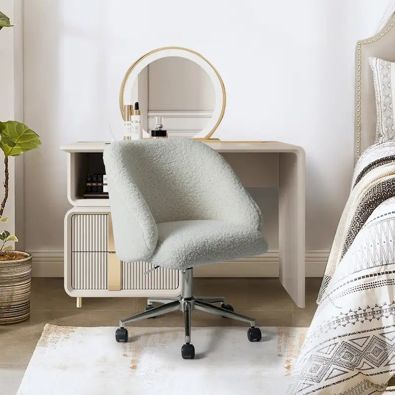 Chaise de bureau pivotante à hauteur réglable