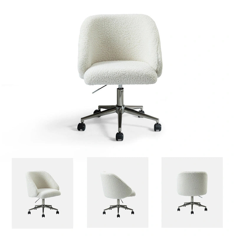 Chaise de bureau pivotante à hauteur réglable