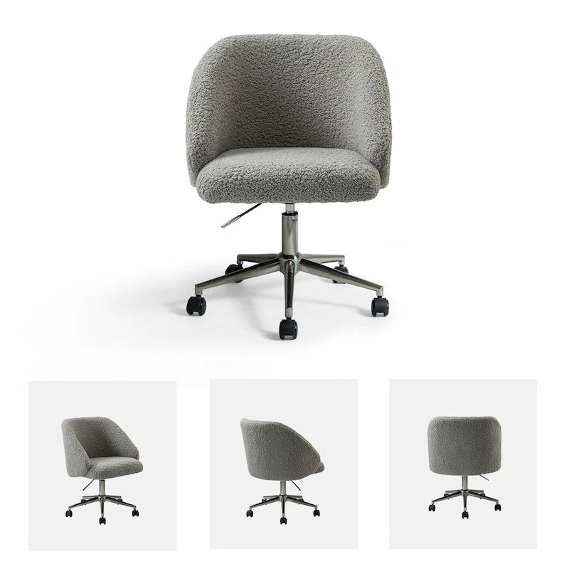 Chaise de bureau pivotante à hauteur réglable