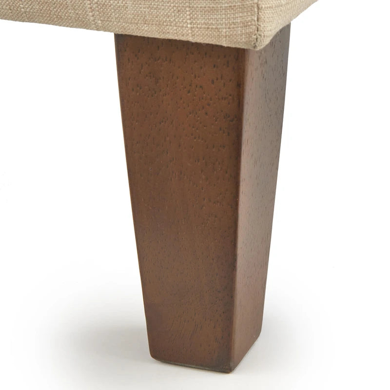Banquette souple à dossier rayé vertical