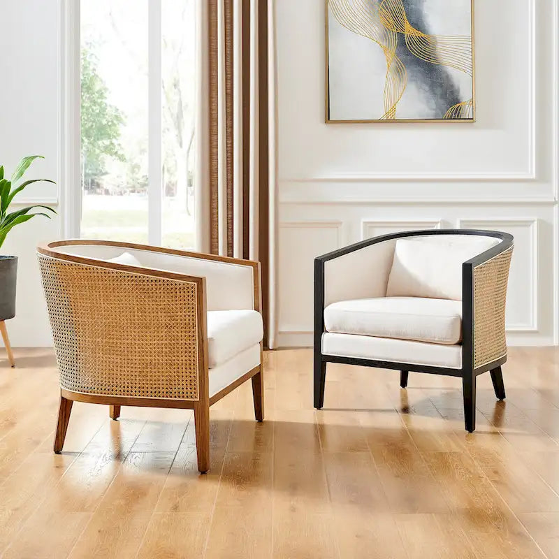 Fauteuil en lin