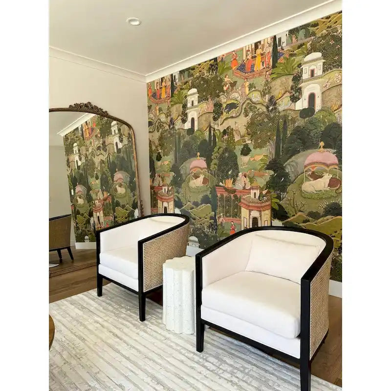 Fauteuil en lin