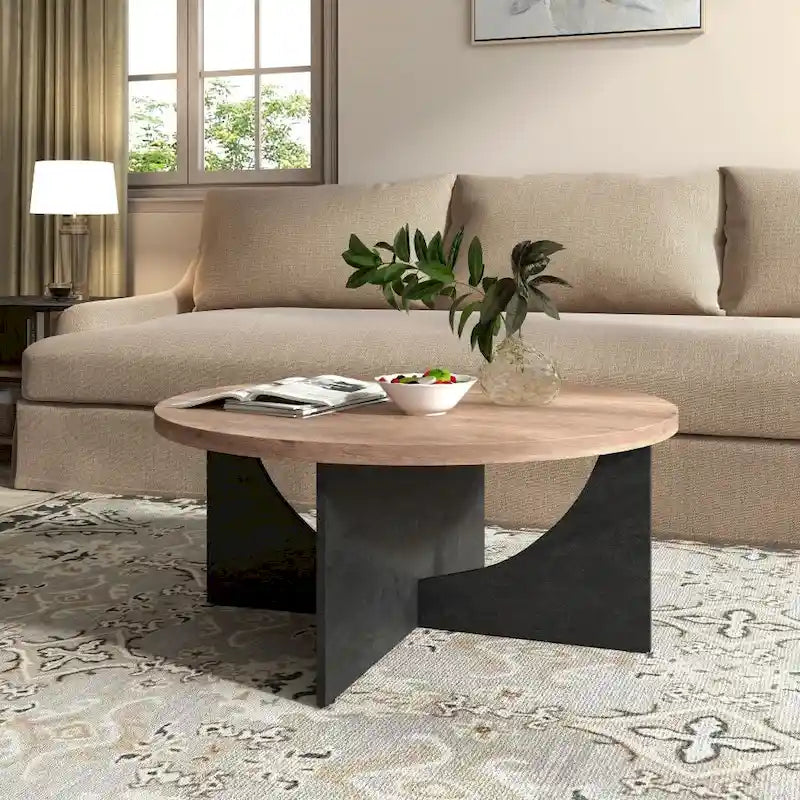 Table basse ronde