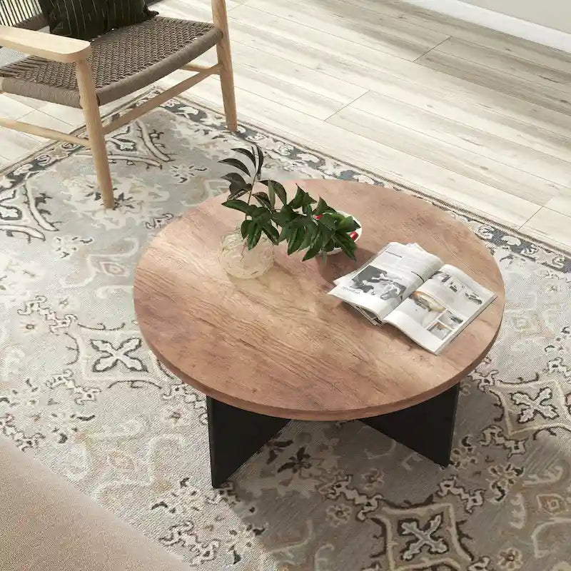 Table basse ronde